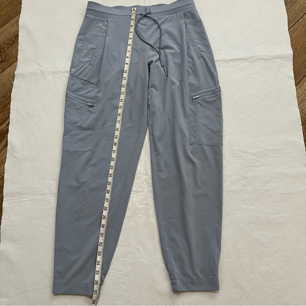Athleta Go Far Travel Pants Blue Joggers - Picture 7 of 9